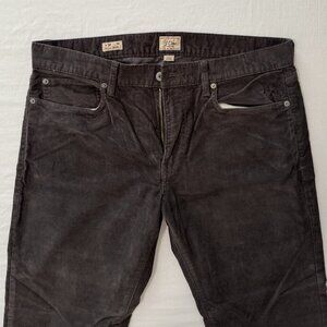 J Crew Men's 484 Slim Corduroy Pant 34x30 NEW!